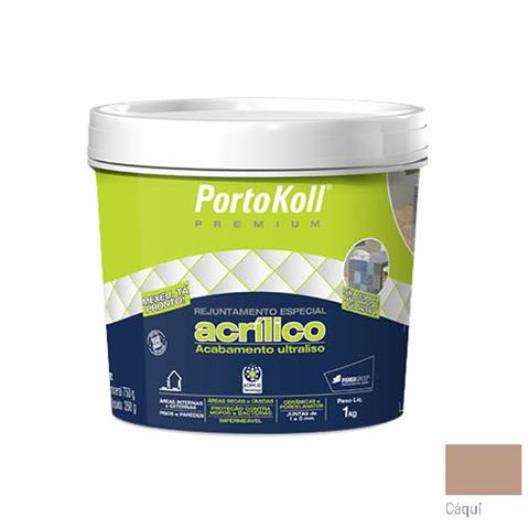 Rejunte Acrílico Portokoll Caqui 1kg Parex Group