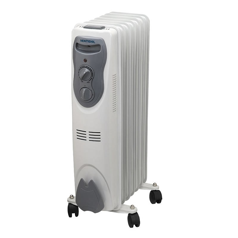 Aquecedor a Óleo Doméstico 1500W Cinza Ventisol AO-02 220V