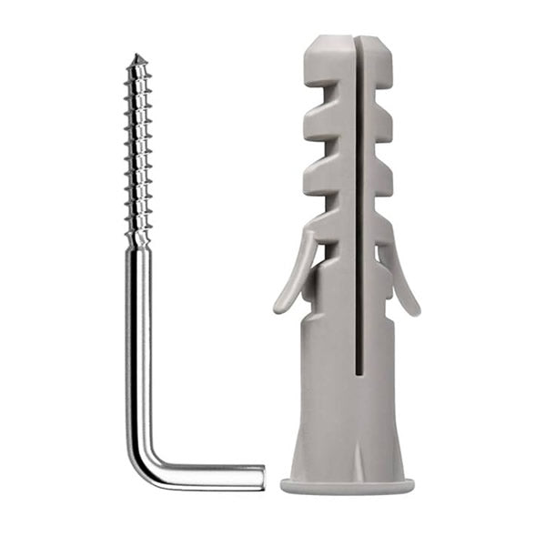Escápula 8 com Bucha de Nylon com Aba 8mm 5 Peças