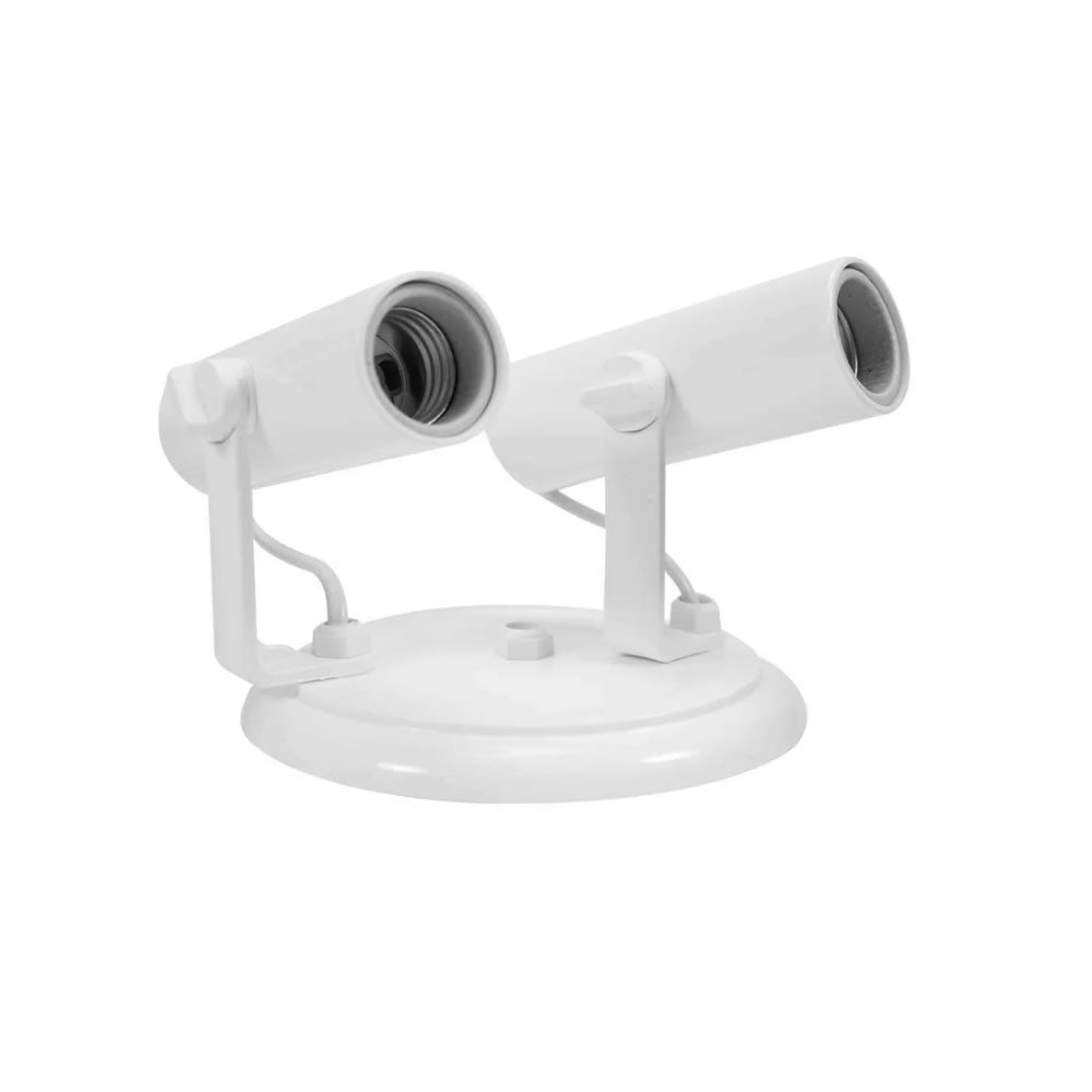 Luminária Spot Infinity Saleta Dital Branco 13x13x11cm