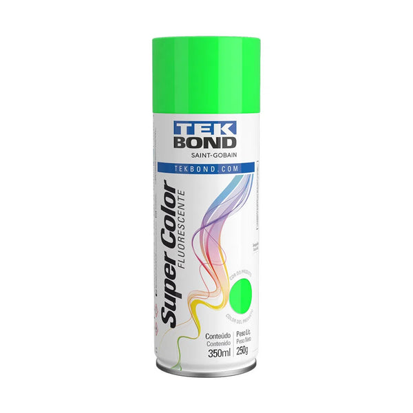 Tinta Spray Luminosa Tekbond Verde 350ml