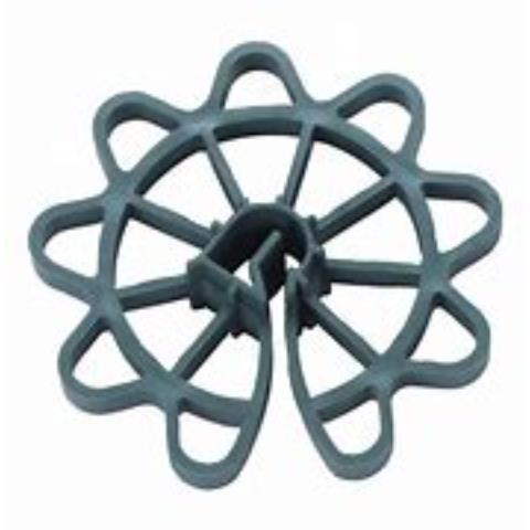Espaçador Circular Para Ferragem 25mm 100 Unidades