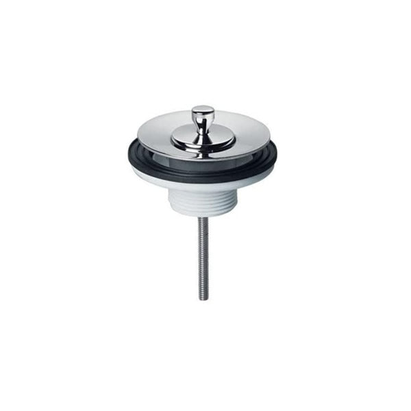 Válvula Inox Baby 1 Polegada Para Lavatório Com Tampa De Metal