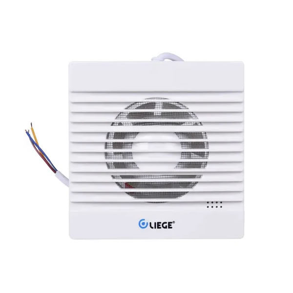 Exaustor De Banheiro Quadrado 150mm Branco Liege