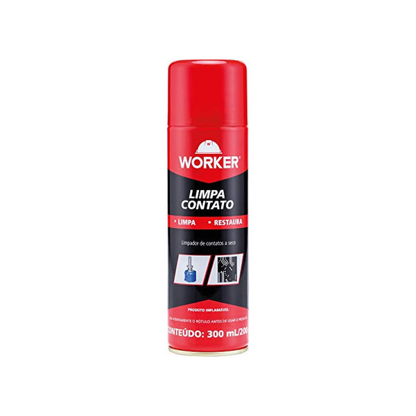 Limpa Contato Spray 300ml 200g Worker