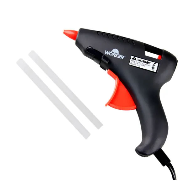 Pistola De Cola Quente 16w Worker