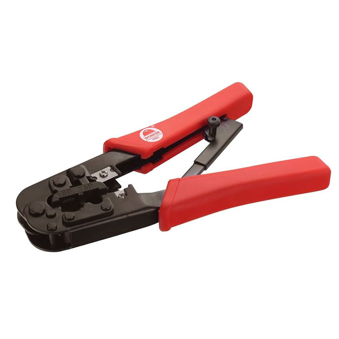 Alicate De Crimpar Worker Para Conectores Rj45 Rj12 Rj11 4P