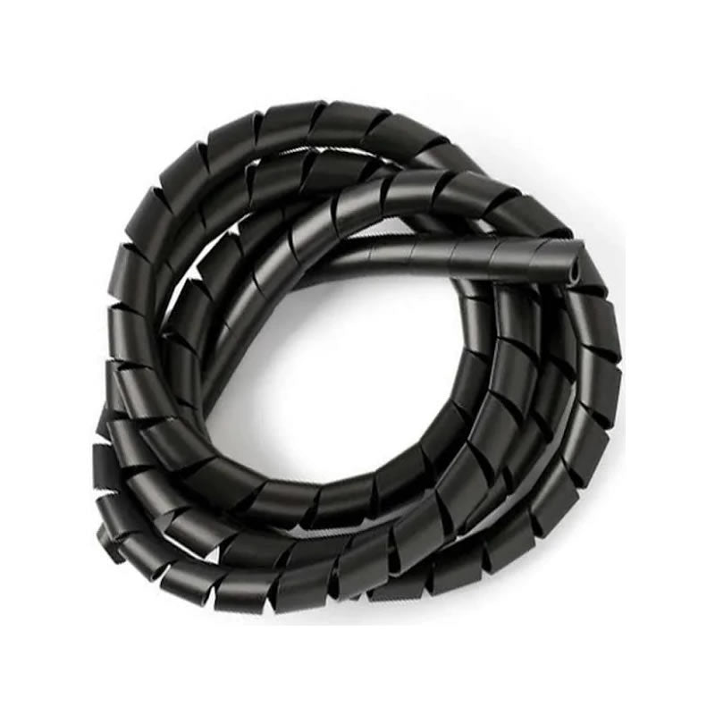 Tubo Espiral Hellermanntyton 3/4 Pol 2m Preto