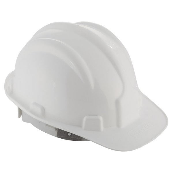 Capacete De Segurança Industrial Worker Com Carneira Branco