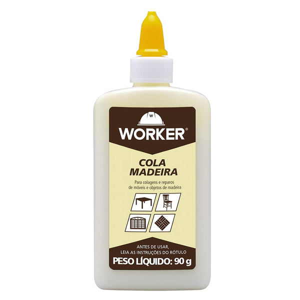 Cola para Madeira Worker 100g com Bico Aplicador