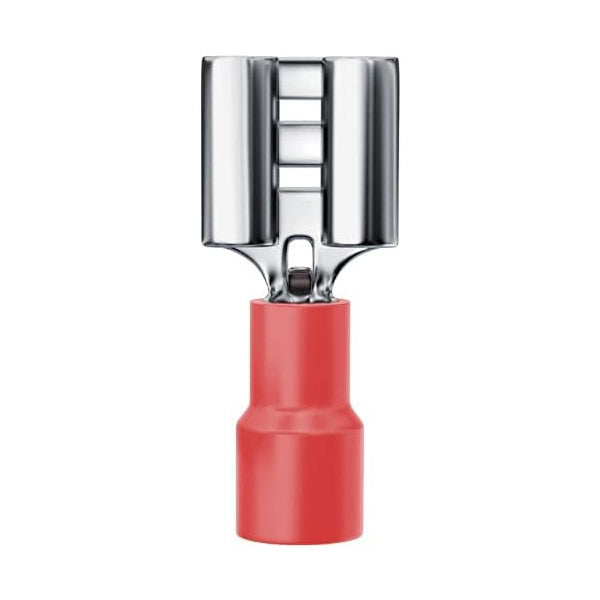 Terminal Fêmea Pré-Isolado Vermelho 0.5 A 1.5mm² Sforplast
