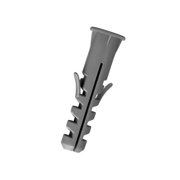 Bucha Plástica Com Aba 8mm Sforplast 10 Unidades