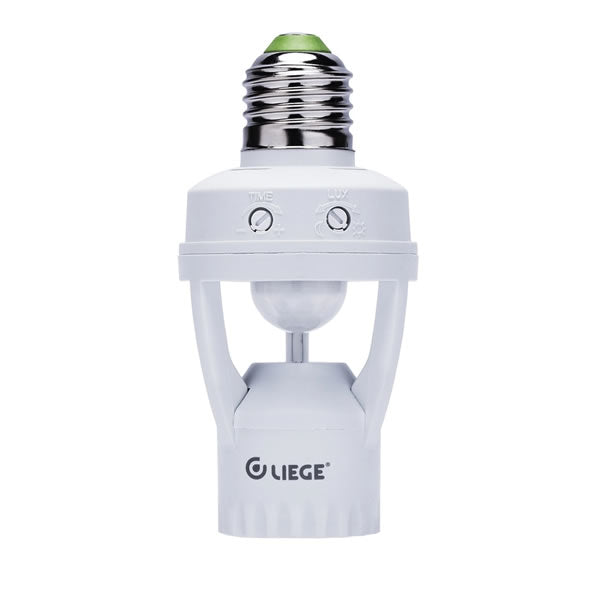 Sensor De Presença Com Fotocélula E27 Liege