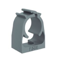 Abraçadeira Para Eletroduto 3/4 Pvc Cinza Inpol