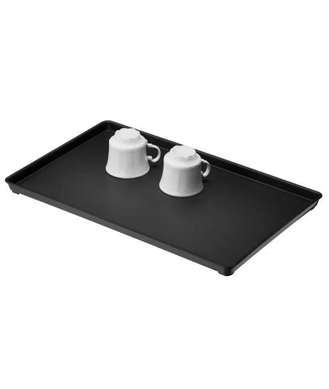 Bandeja Para Escorredor De Louças Future Preta 40x25cm