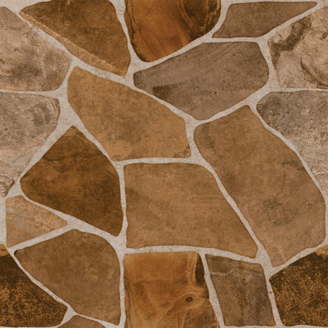 Piso Cerâmico Camino Brown San Marcos 50x50cm
