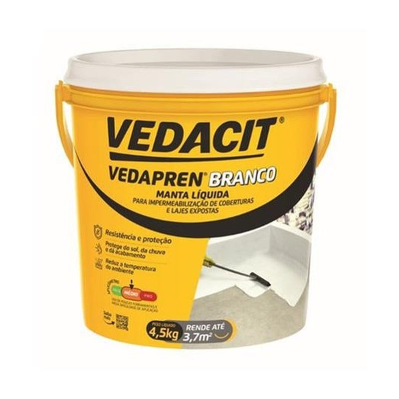 Vedapren Branco 4,5kg Vedacit