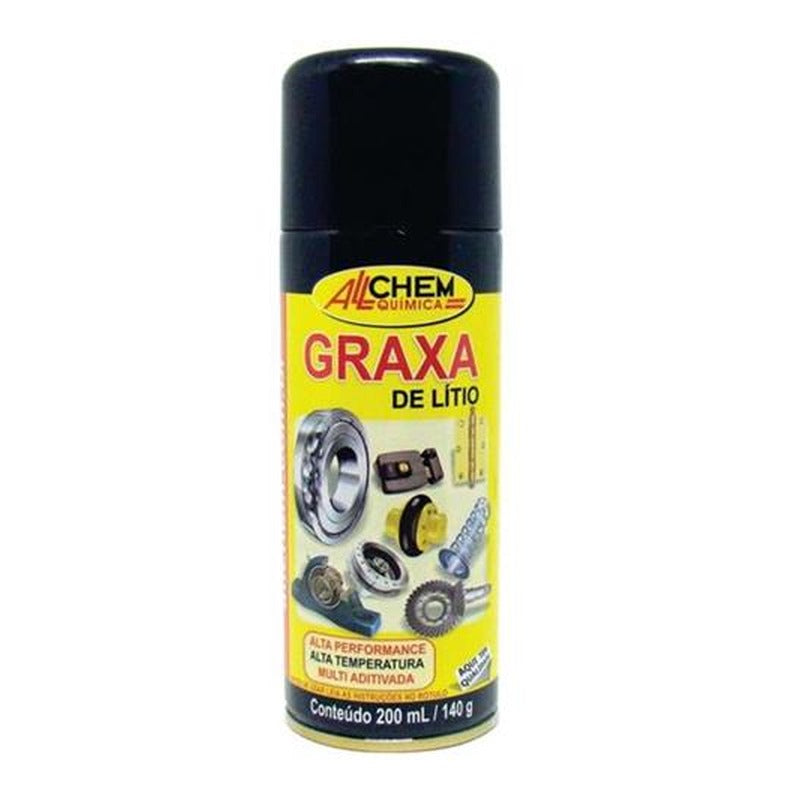Graxa de Lítio 200ml/130g Allchem
