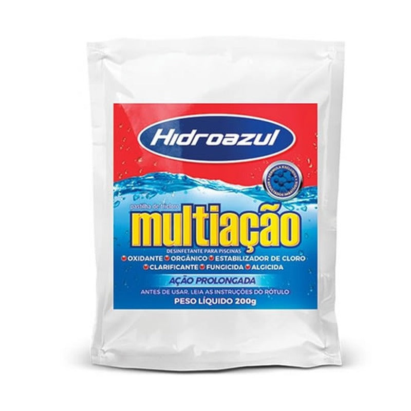 Cloro Pastilha Multiação 200g Hidroazul