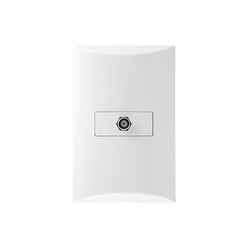 Tomada para Cabo Coaxial Brava Iriel