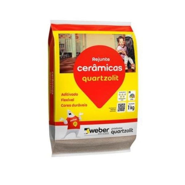 Rejunte Flex Caramelo 1kg Quartzolit