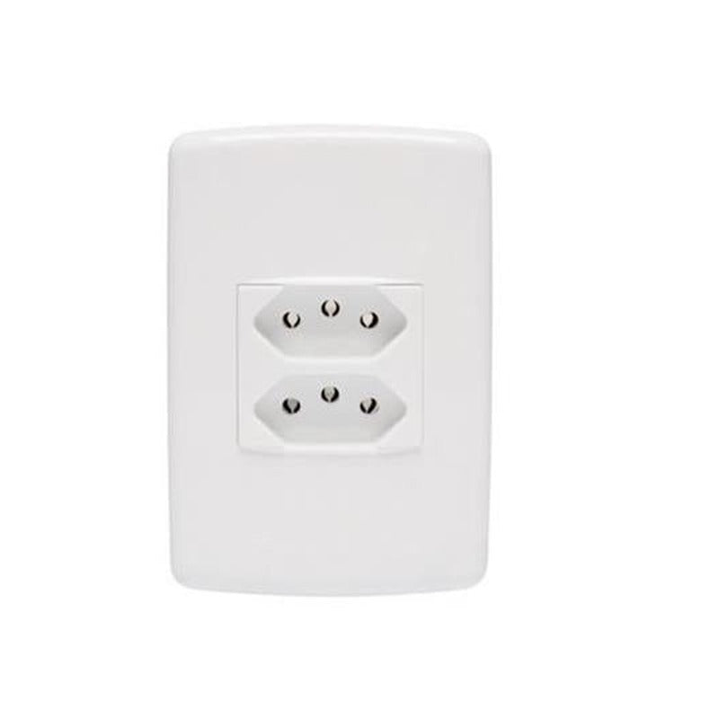 Tomada 1 2PT Duplex 20A Duale Up Iriel