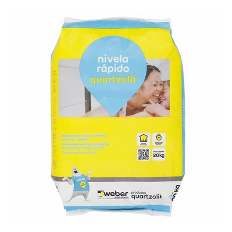 Nivela Rápido 20kg Quartzolit
