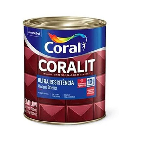 Tinta Esmalte Coralit Total Brilho Balance 900ml Tabaco Coral