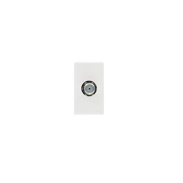 Tomada Módulo Cabo Coaxial Terminal Iris Iriel