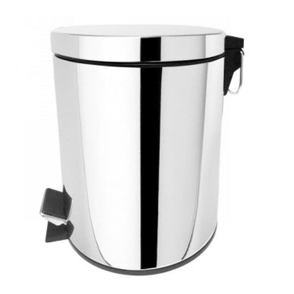 Lixeira Inox 05L com Pedal 21x21x24cm Vila