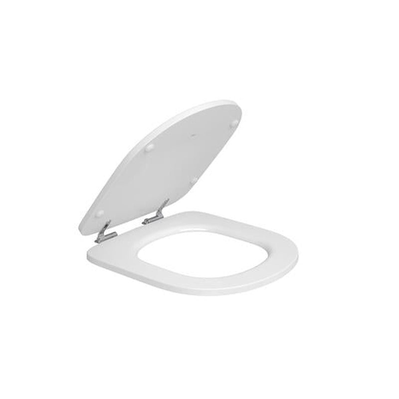 Assento Poliéster Fixação Cromada Vogue Plus Branco Gelo Deca L