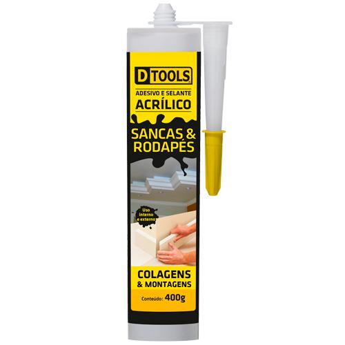 COLA SANCAS E RODAPÉS DTOOLS 400g