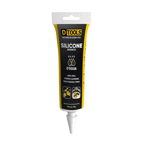 Silicone A Base Dagua Branco Dtools 130g