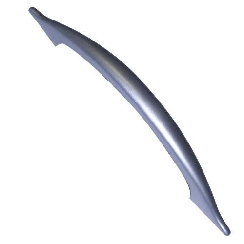 Puxador Golfinho Cromado Acetinado 128mm