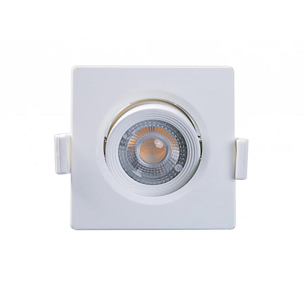 Spot De Embutir Quadrado Brasilux Alltop Led Mr11 3w 4000k