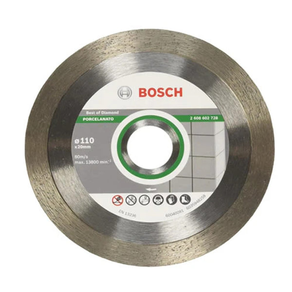 Disco Diamantado Bosch Para Porcelanato 110x20mm