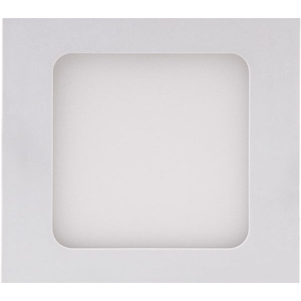 Painel LED de Embutir Quadrado 6 W 6500 K Bivolt 12 × 12 cm Brilia