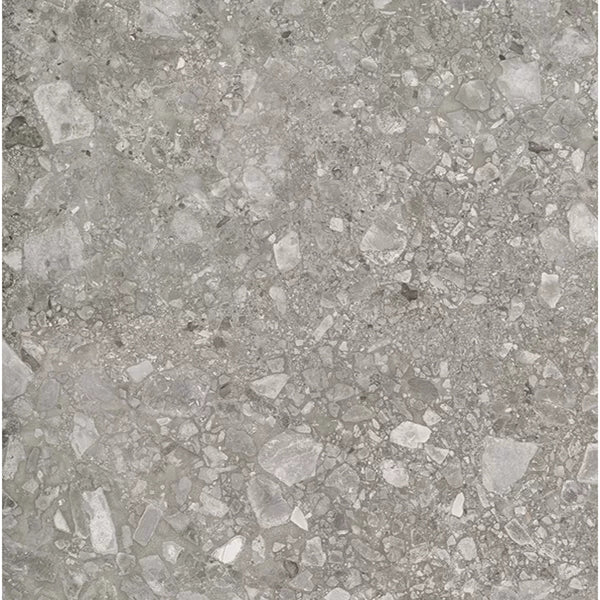 Piso Cerâmico Cejatel Bergamo Grigio Retificado 68x68cm 2,73m2
