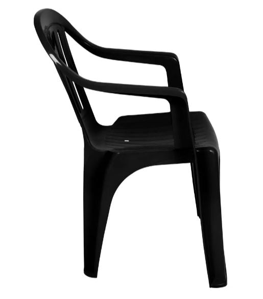 MOR POLTRONA PLASTICA PRETA