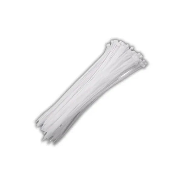 Abraçadeira plástica natural T50R 197x4.6mm 100 peças