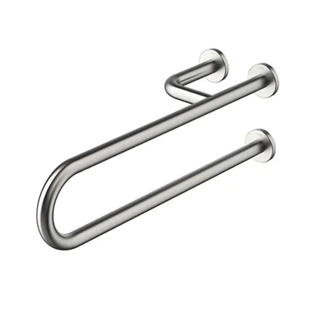 Barra de apoio lateral tipo u access em aço inox