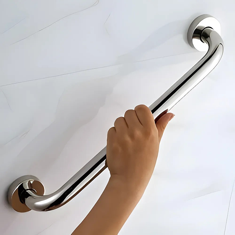 Barra de apoio reta em aço inox 60cm