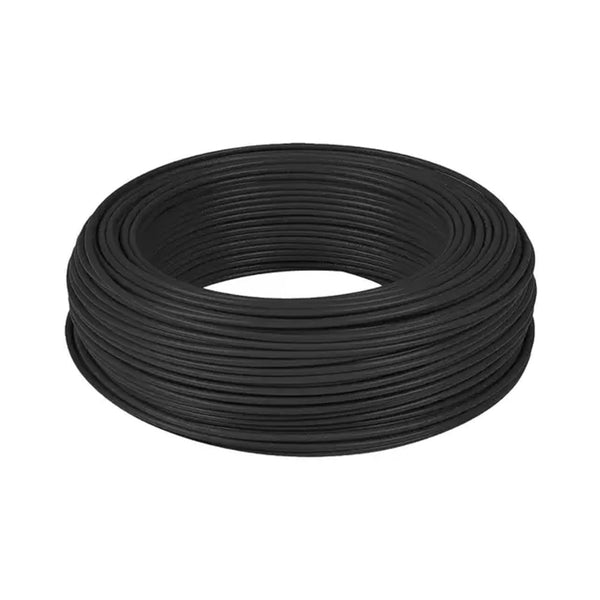 CABO FLEXIVEL ROLO 100MTS 10MM PRETO