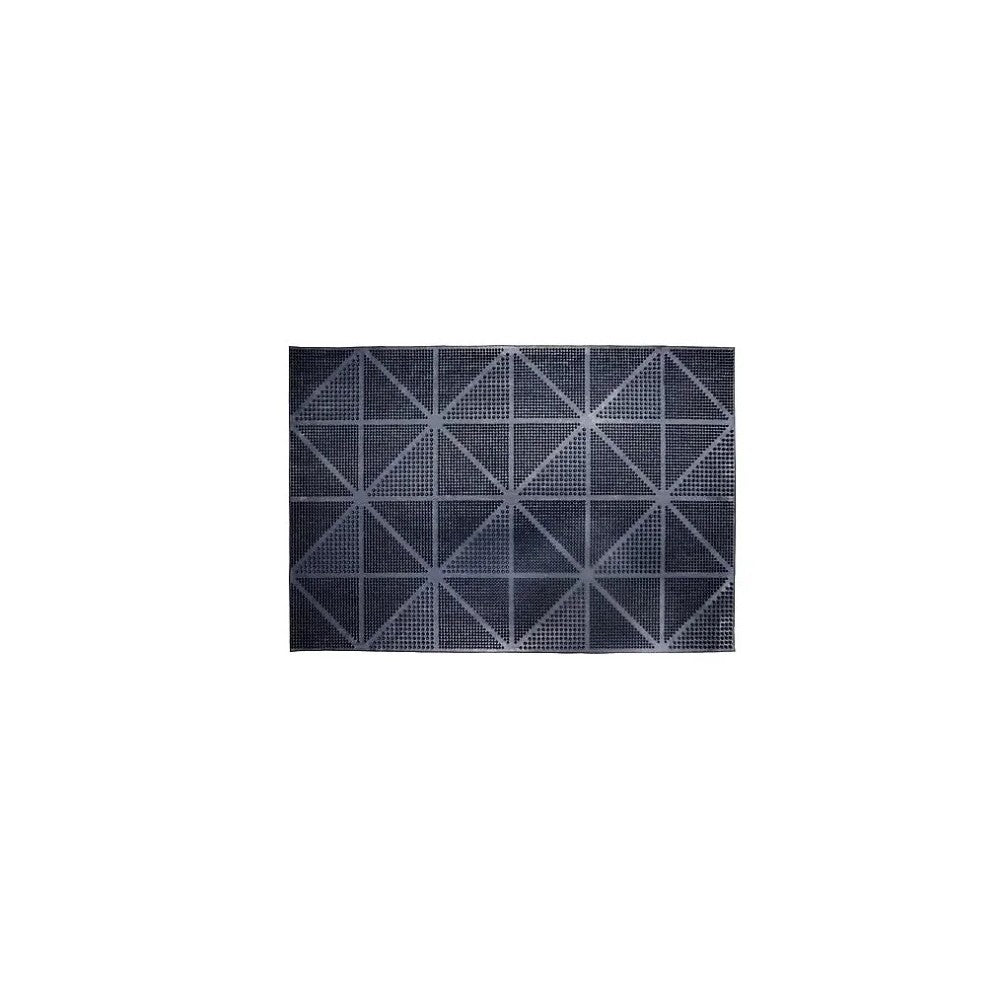 Capacho de borracha dots geométrico 60x40cm