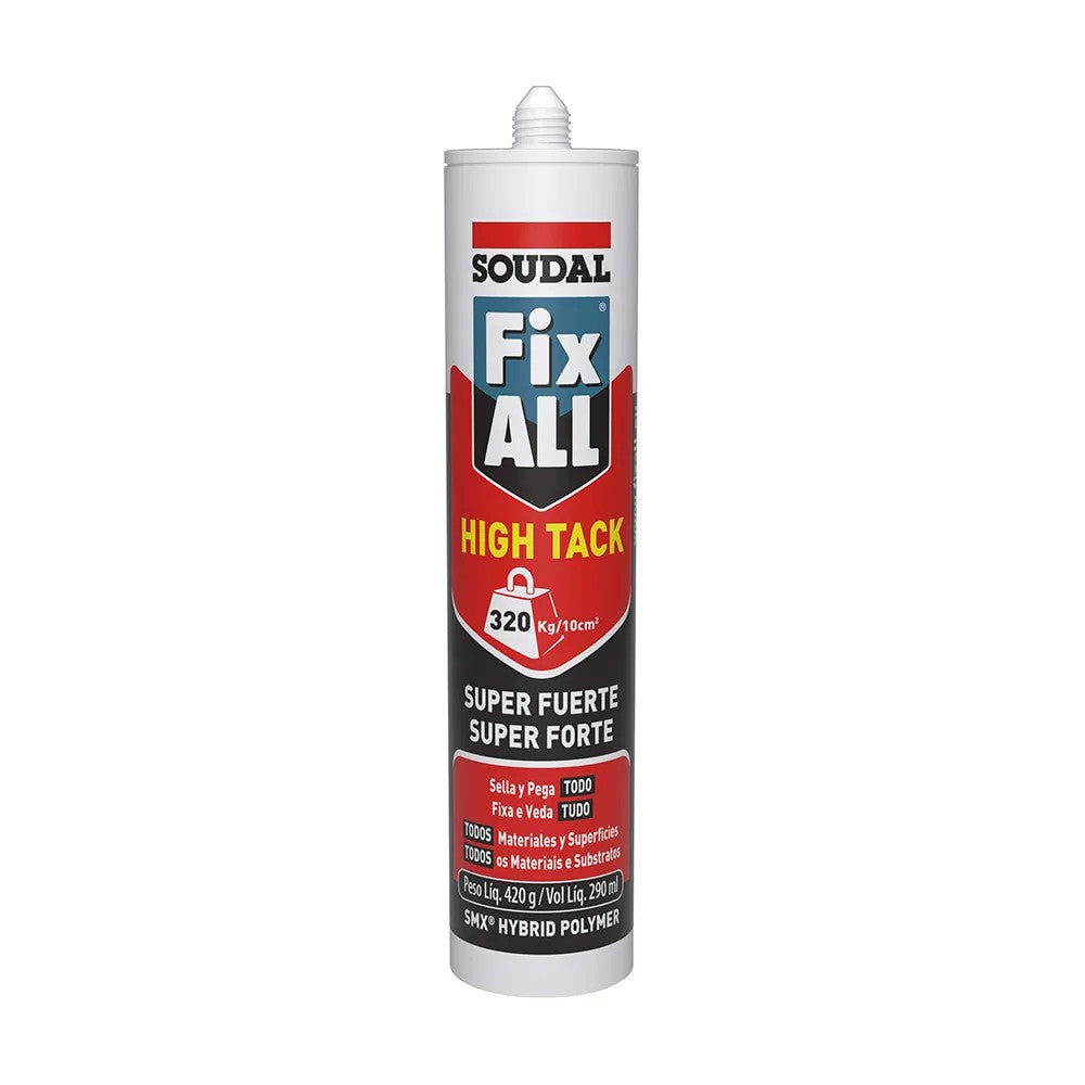Cola adesivo fix all high tack 290ml branco