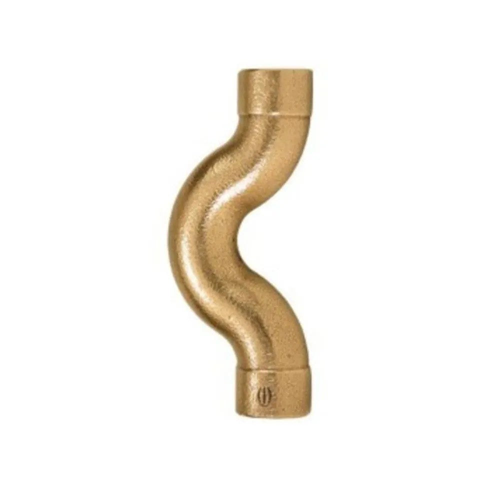 Curva de transposição de cobre 40mm x 15mm