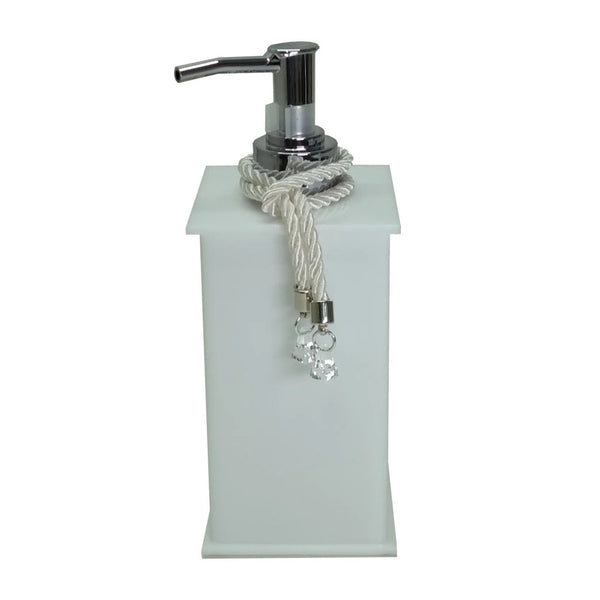 DECOR SABONETEIRA LIQ ELEGANCE BRANCA ABS