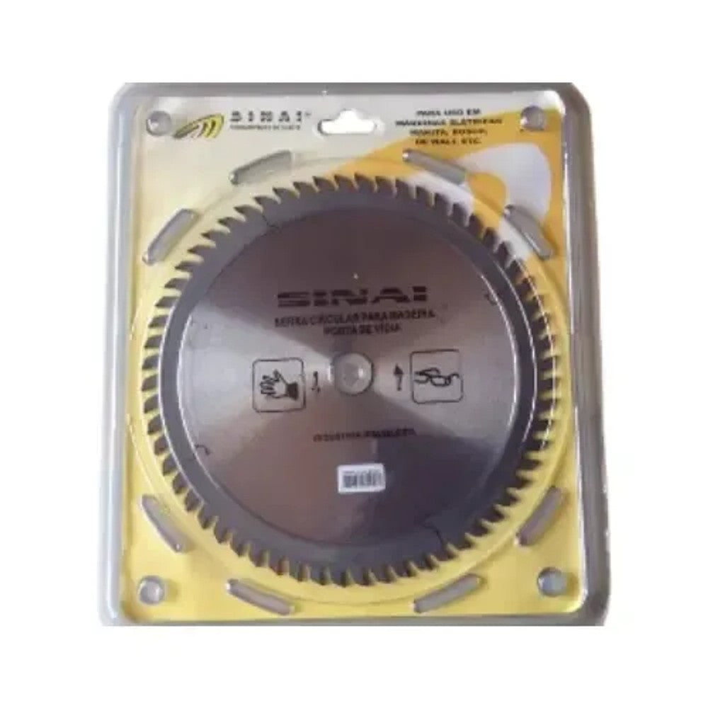 Disco de serra circular 235mm com 60 dentes 25.4mm