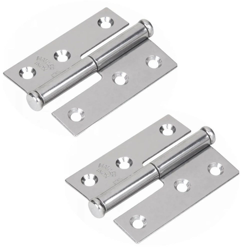 Dobradiça hamburguesa pequena esquerda 60mm 40e