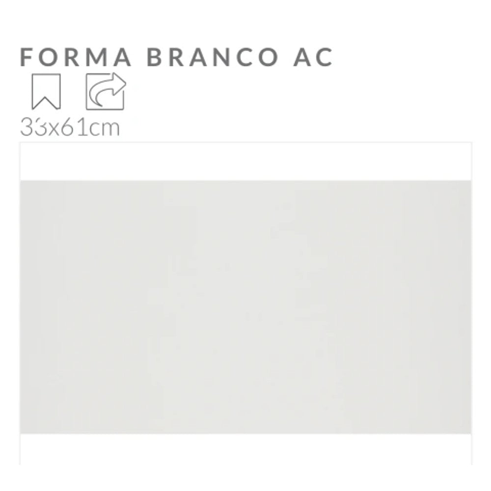 FORMA BRANCO AC 33X61